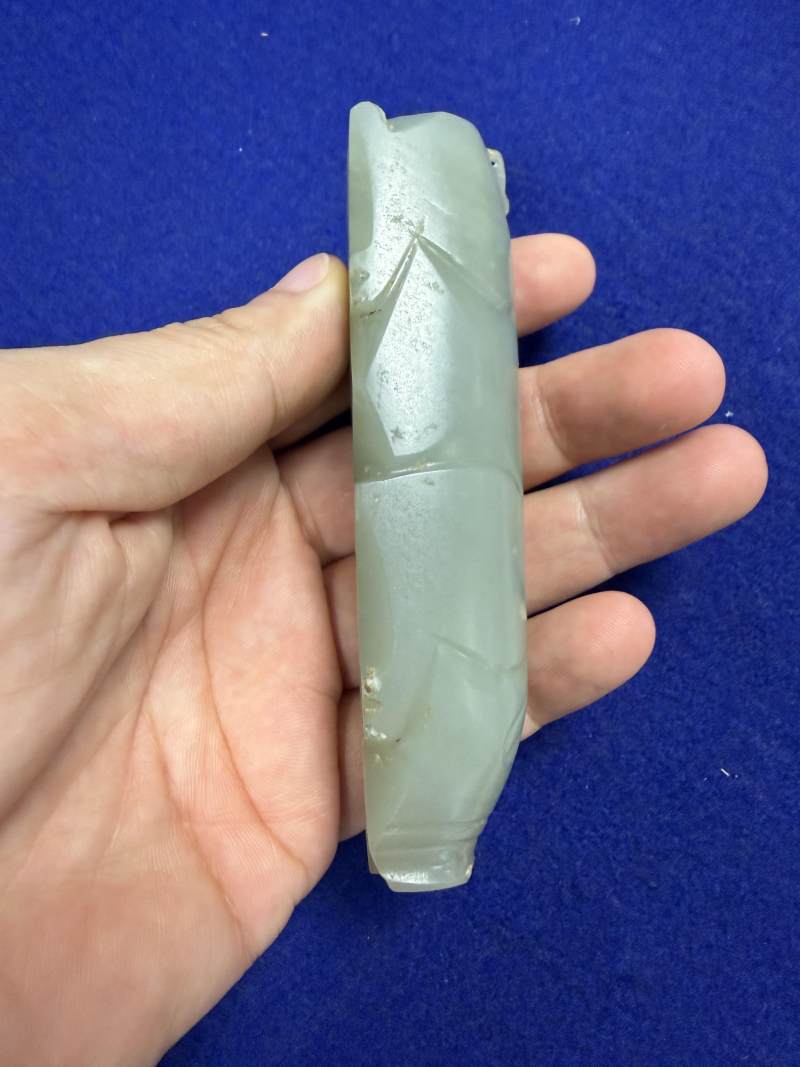 青白玉八刀握豬 - 图4