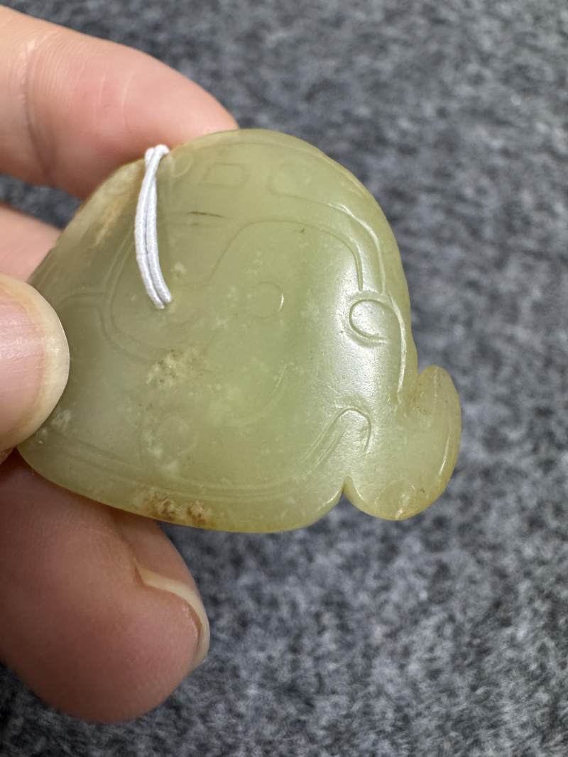 黃玉人龍複合飾 - 图7