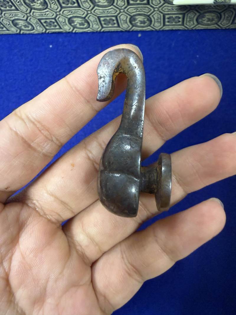 瑪瑙龍首帶鉤一組七件 - 图55