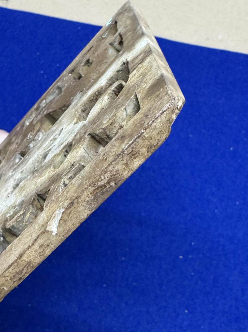玉雕鏤空鳳紋飾一對 - 图23