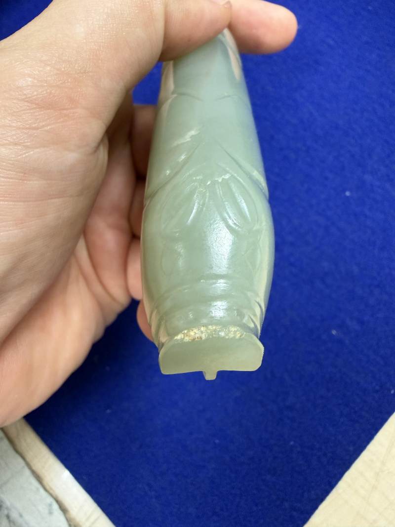 青白玉八刀握豬 - 图8