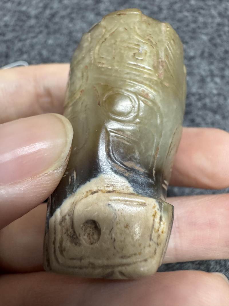 玉牛首形勒 - 图25