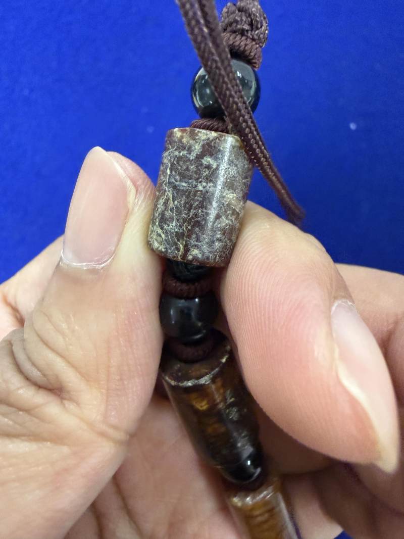 紅沁玉勒、環多寶串五顆一組 - 图21