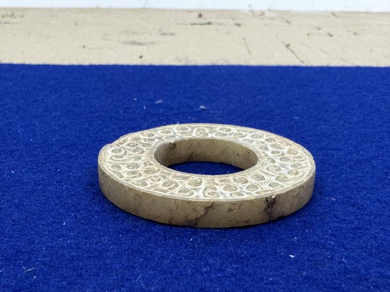 玉穀紋龍紋環 - 图3