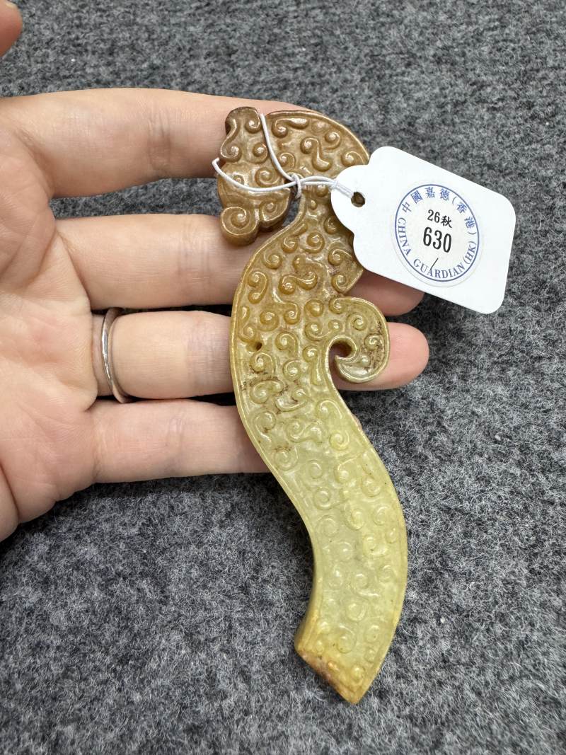 玉勾雲紋龍 - 图2