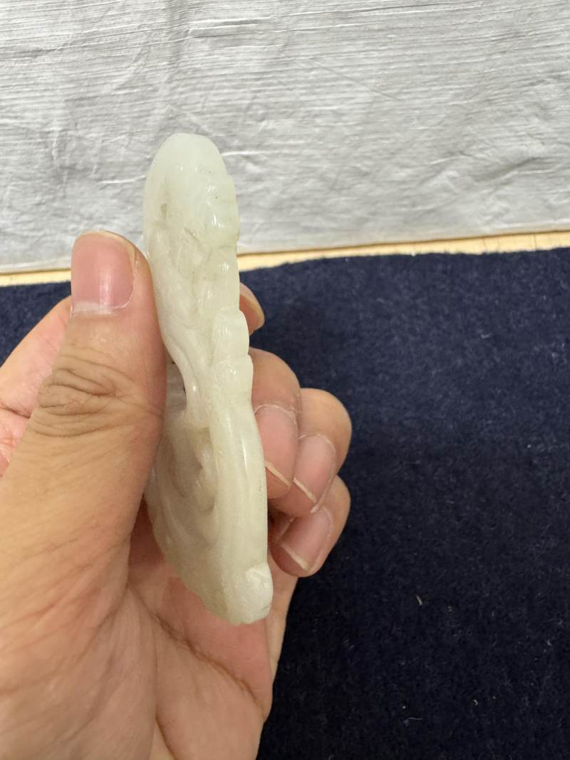 白玉龍形佩 - 图12