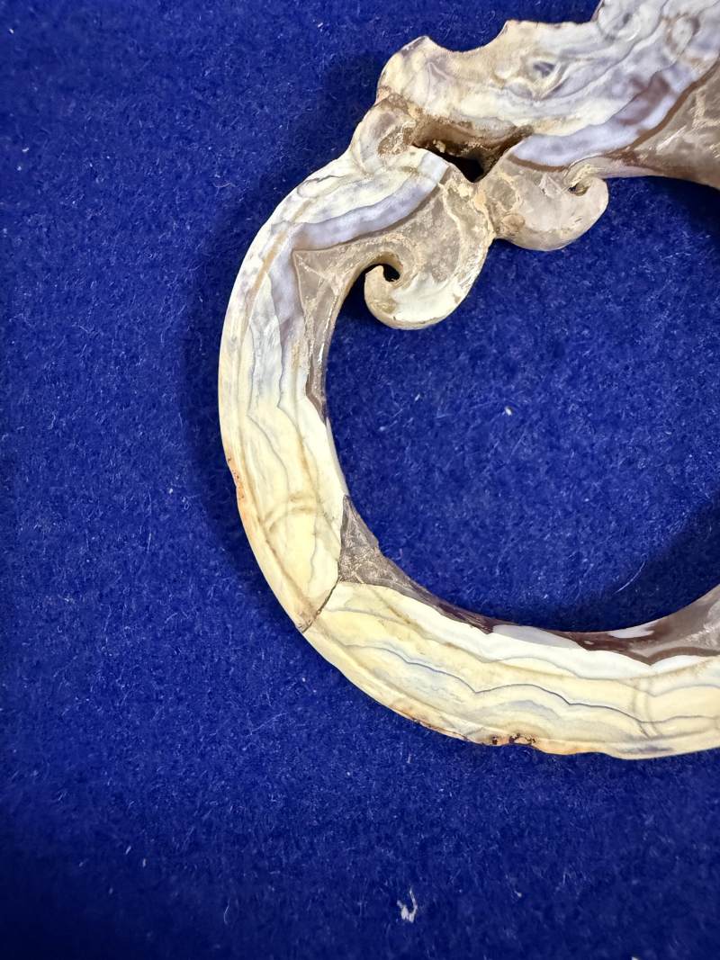瑪瑙龍紋環 - 图4