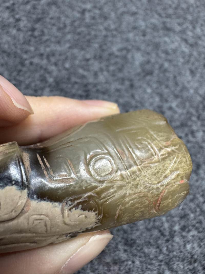 玉牛首形勒 - 图8