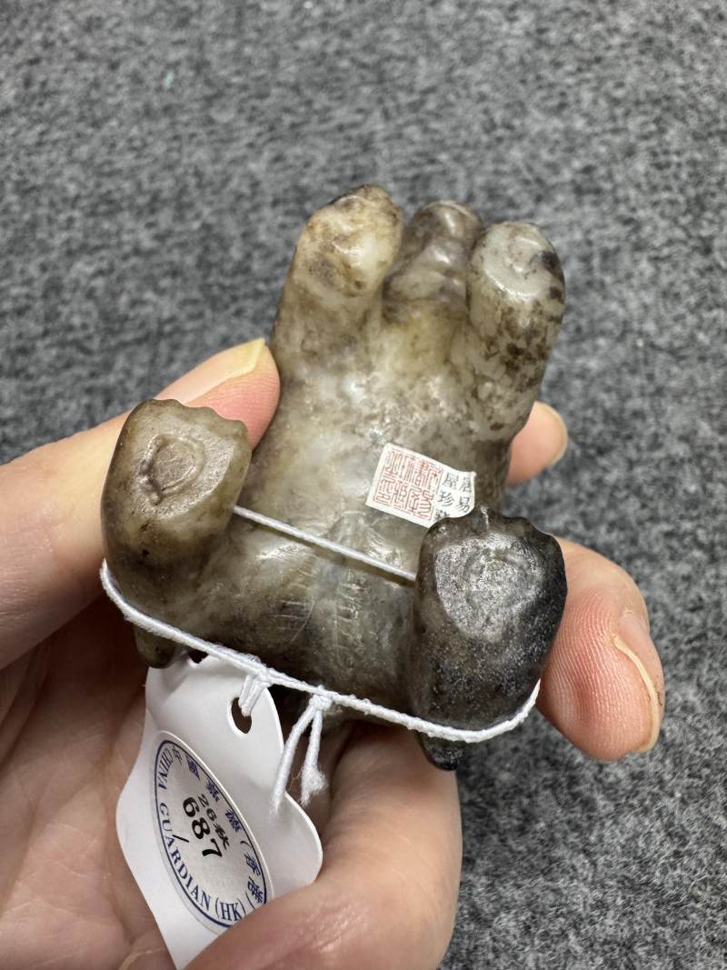白玉黑沁熊 - 图21