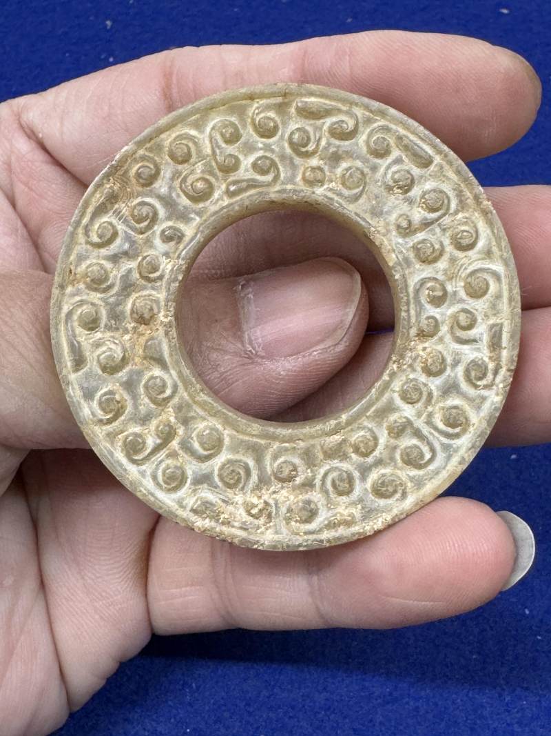 玉穀紋龍紋環 - 图10