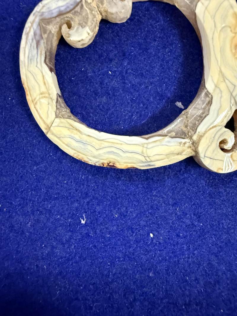 瑪瑙龍紋環 - 图5