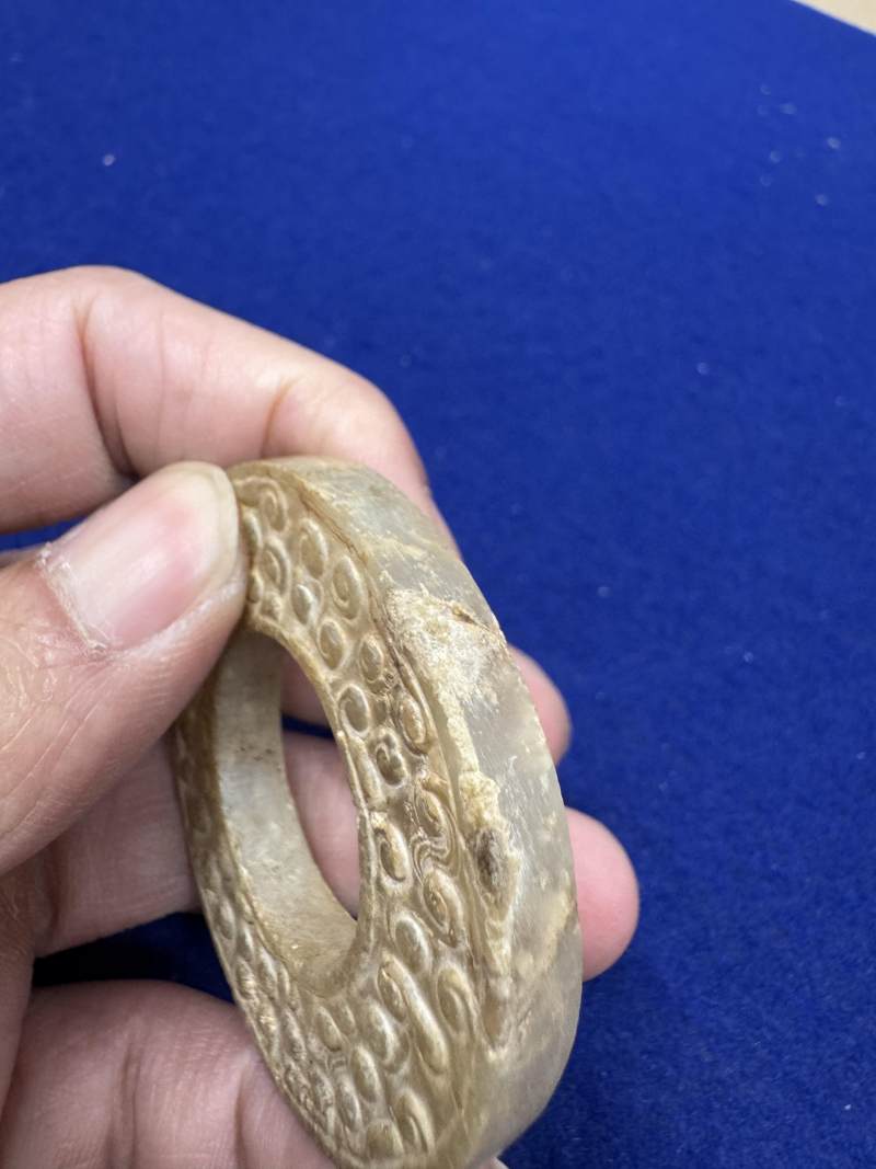 玉穀紋龍紋環 - 图14