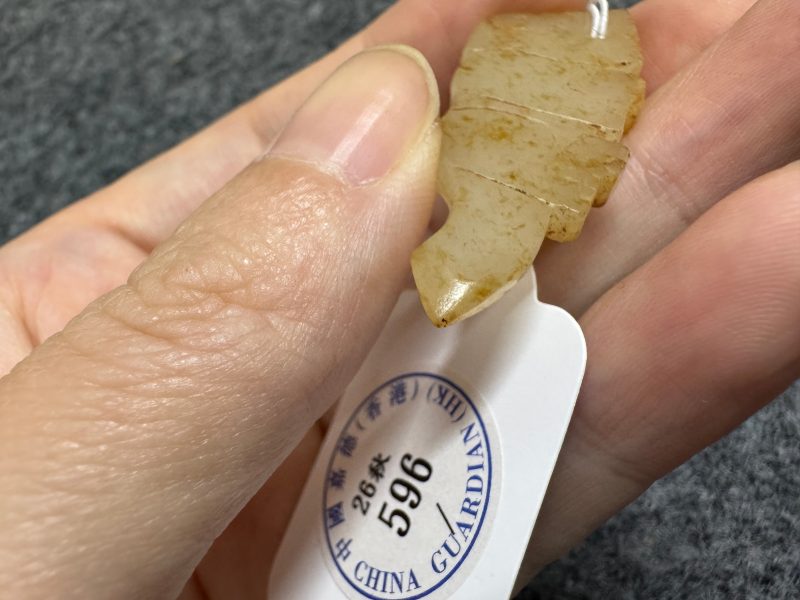 白玉虎形刻刀 - 图12