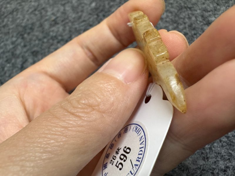 白玉虎形刻刀 - 图13