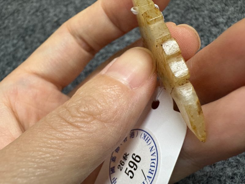 白玉虎形刻刀 - 图14