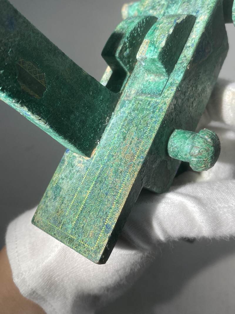 青銅錯金弩機 - 图25