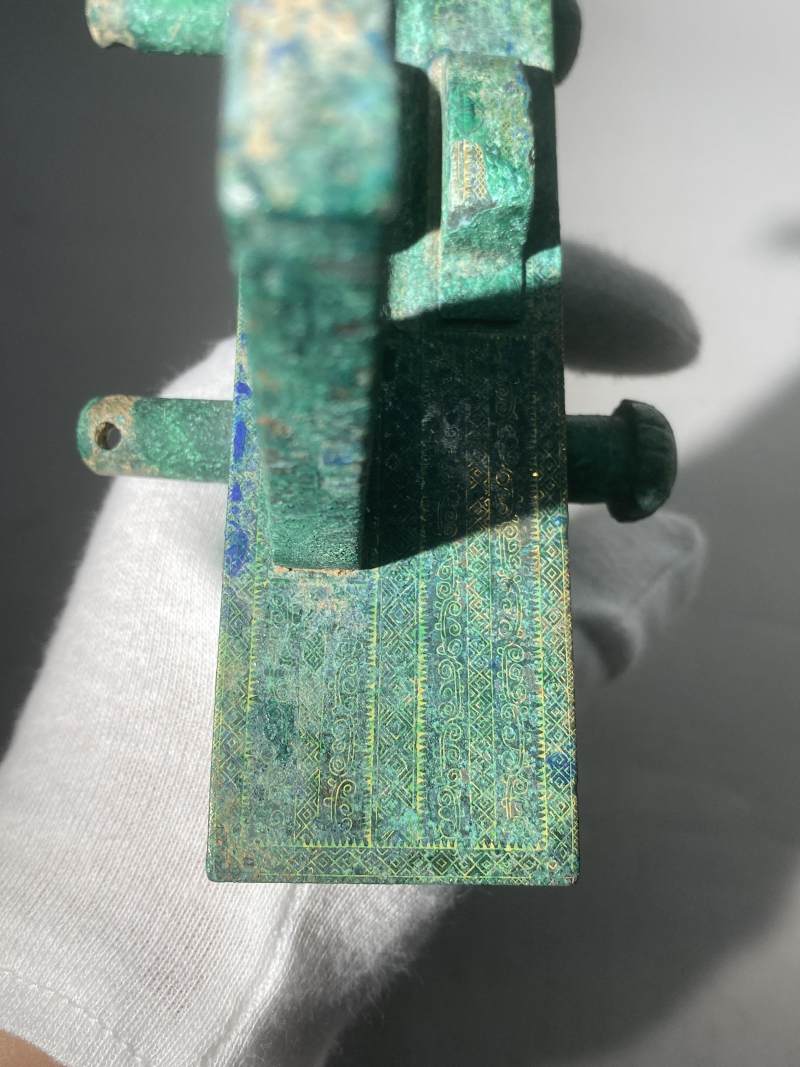 青銅錯金弩機 - 图26