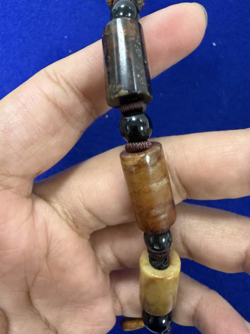 紅沁玉勒、環多寶串五顆一組 - 图12