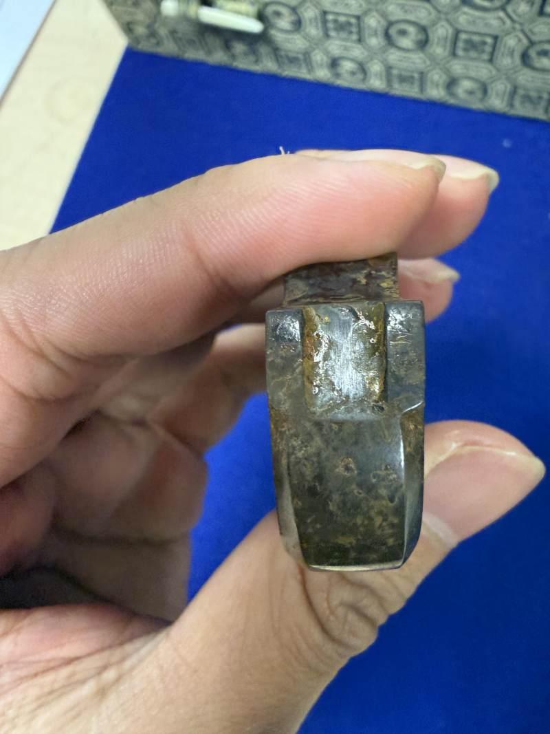 瑪瑙龍首帶鉤一組七件 - 图27