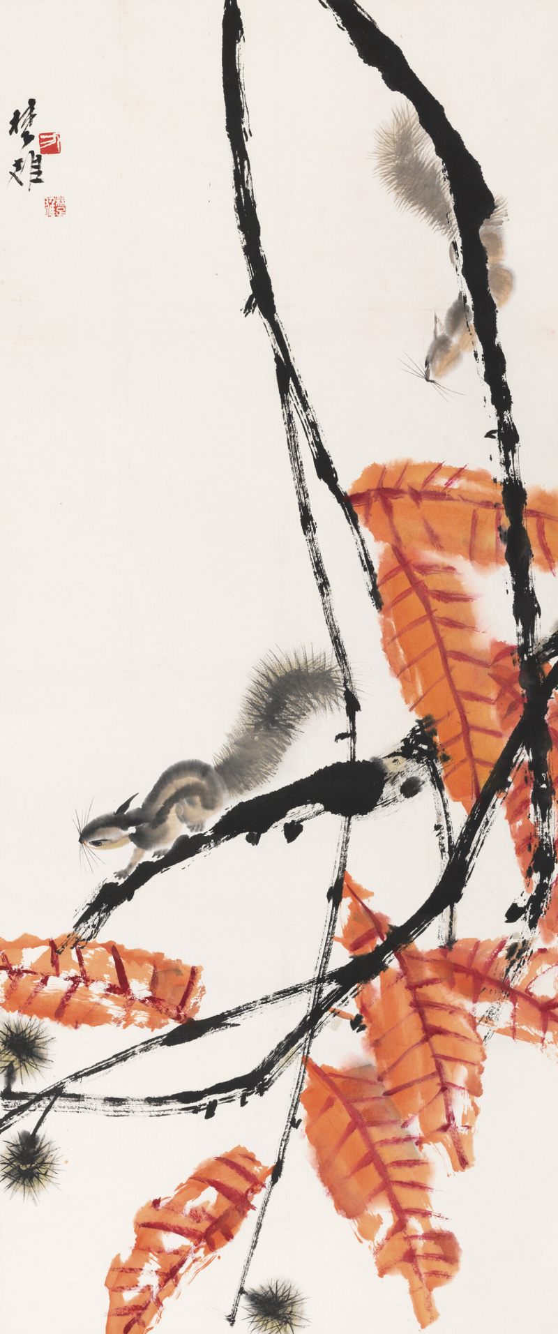方楚雄 紅葉松鼠