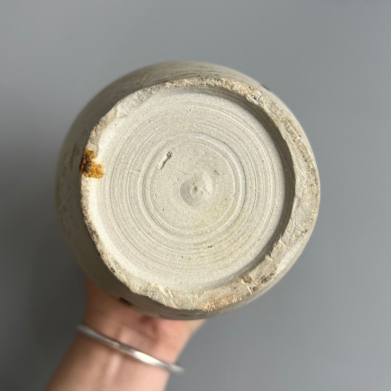 明代 吉州窑花卉纹梅瓶一对 - 图12