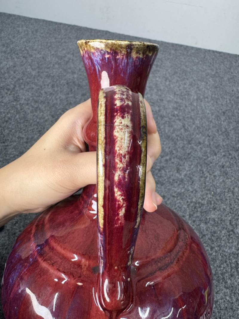 清雍正 窯變釉花澆 - 图14
