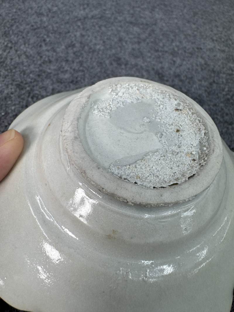 邢窯白釉盞及盞托 - 图11