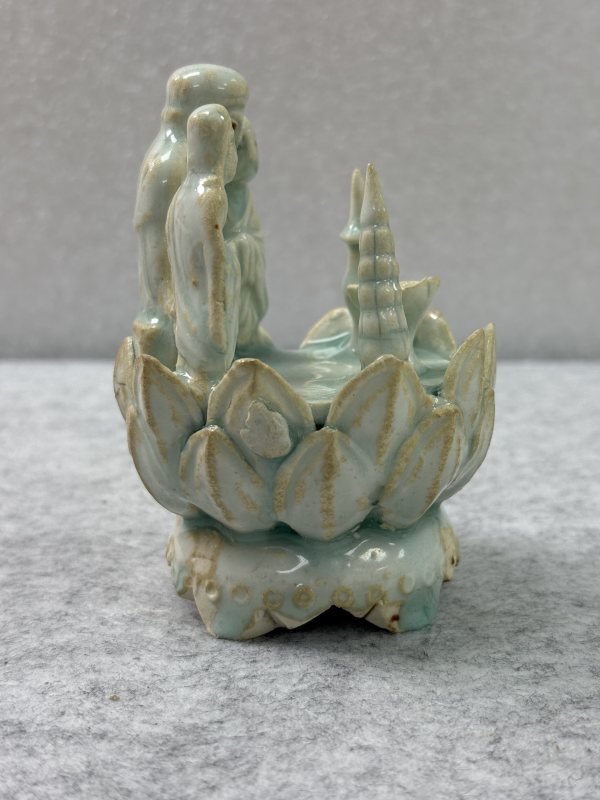 南宋青白瓷泗州大聖像 - 图6