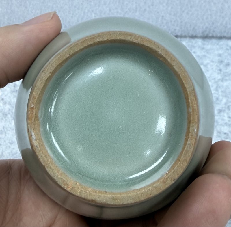 南宋龍泉青釉吉字瓶 - 图9