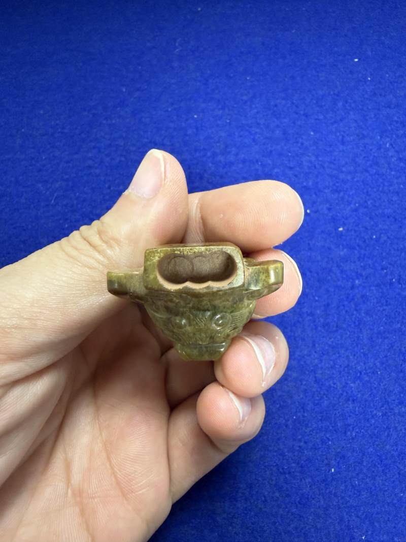 玉牛面紋嵌飾 - 图7