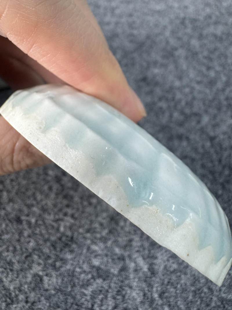 湖田窯青白釉內含三連粉盒 - 图12