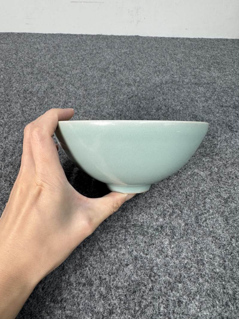 龍泉窯青釉碗 - 图5