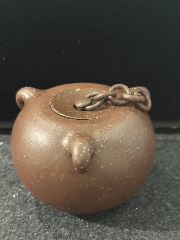 清 “陳鳴遠”製博浪錘紫砂壺 - 图6