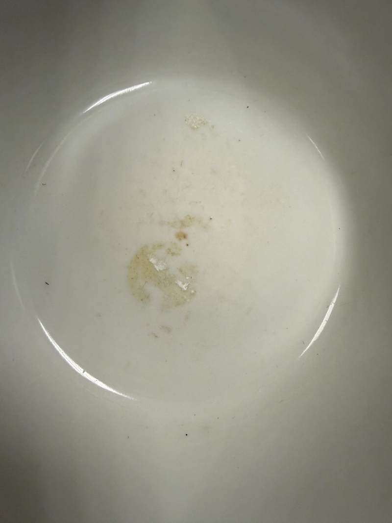 清嘉慶 鬥彩團花紋馬蹄碗 - 图5