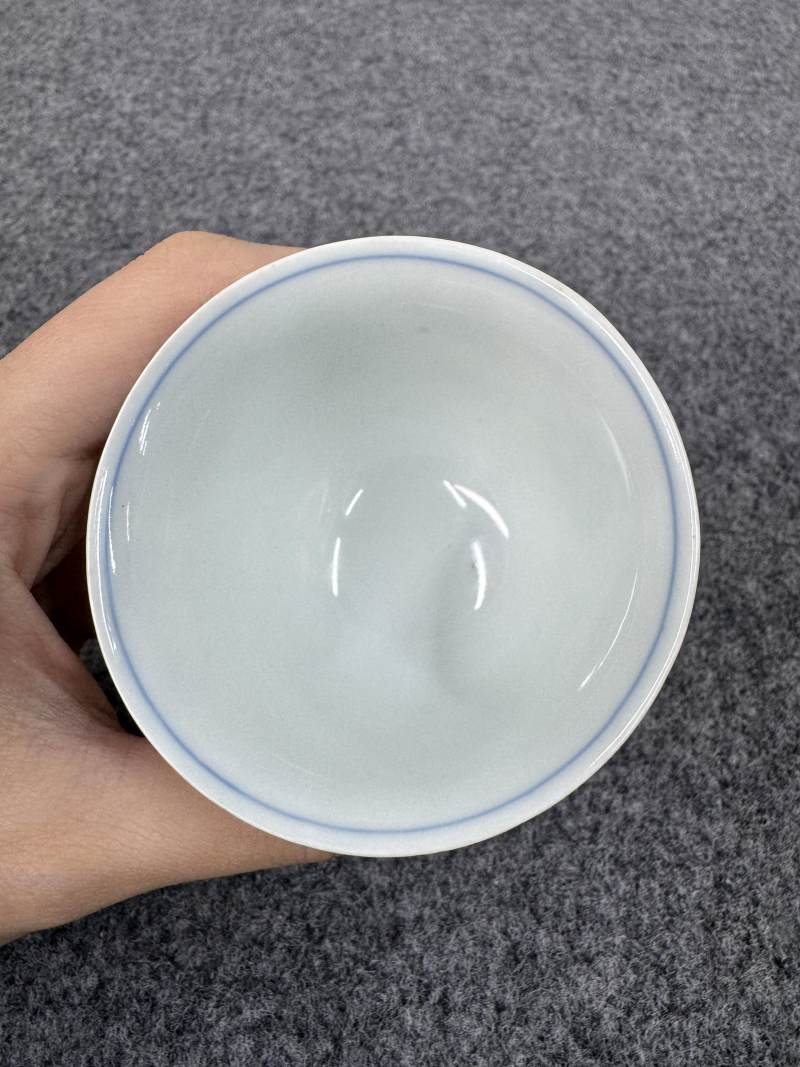 清康熙/雍正 鬥彩纏枝蓮紋高足杯 - 图10
