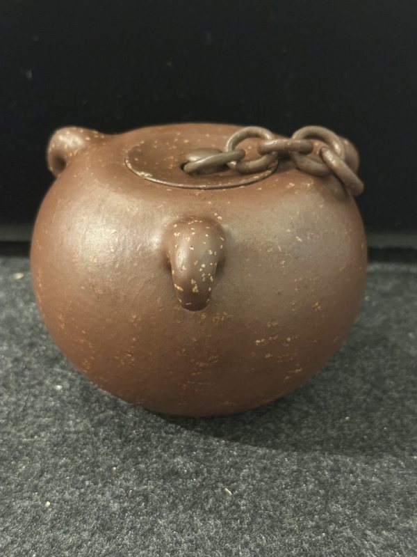 清 “陳鳴遠”製博浪錘紫砂壺 - 图7