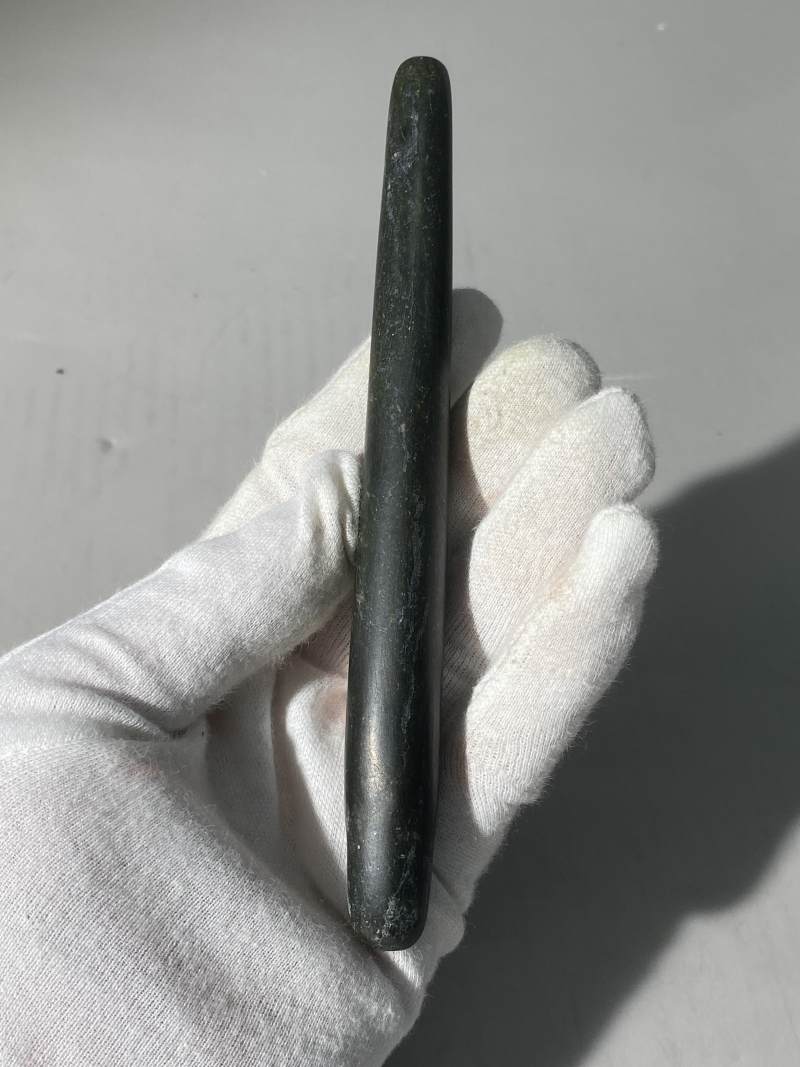 青銅大型獸首磨刀石 - 图9