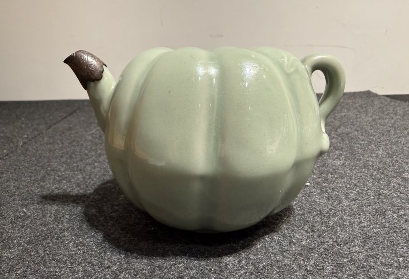 南宋龍泉窯瓜形壺 - 图7