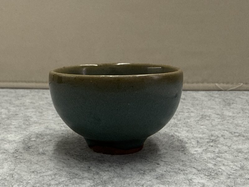 宋 鈞窯天藍釉小盞 - 图4