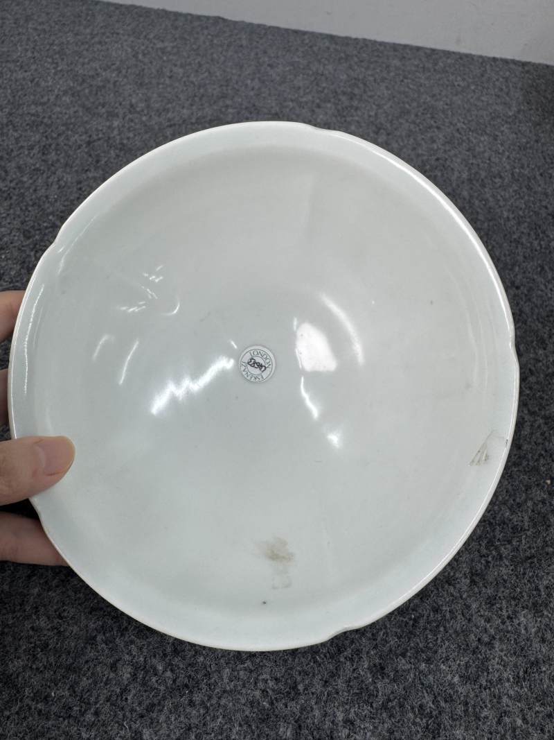 白釉葵口碗 - 图7