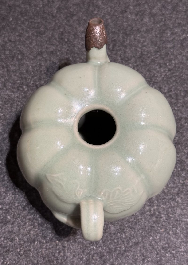 南宋龍泉窯瓜形壺 - 图10