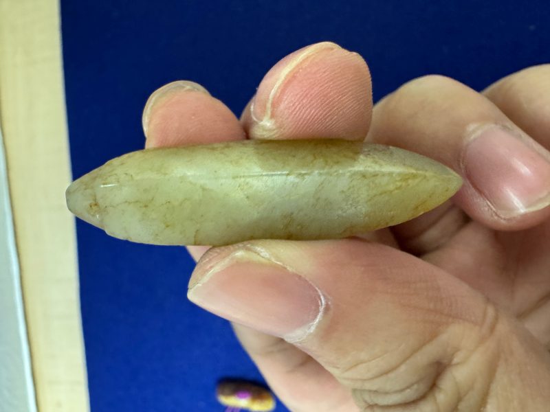 玉錐形佩和玉獸墜各一件 - 图6