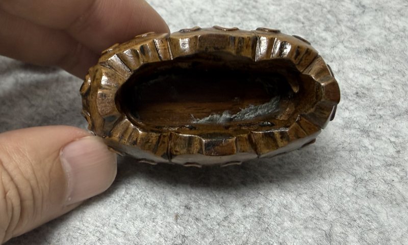 清中期  青白玉持穗童子 - 图10