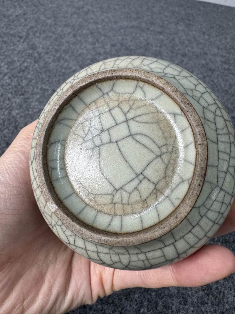 哥窯膽瓶 - 图9