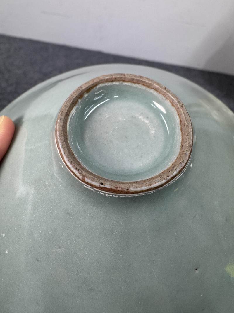 龍泉窯青釉斗笠盞 - 图7