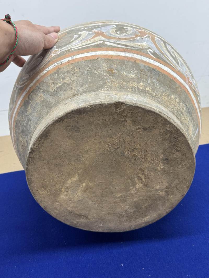 彩陶瑞獸紋蓋瓶 - 图12