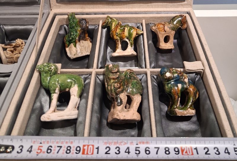 唐-宋 動物及人物瓷塑小擺件一組 - 图5