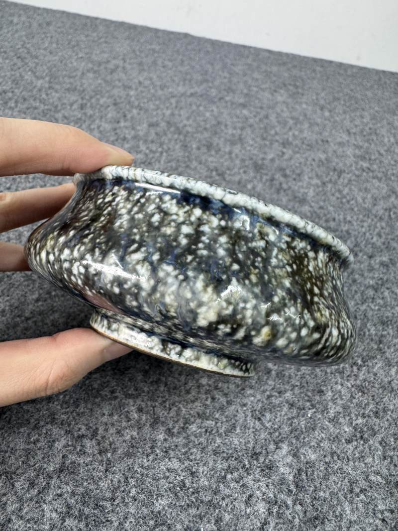 清雍正 仿青金石釉爐 - 图4