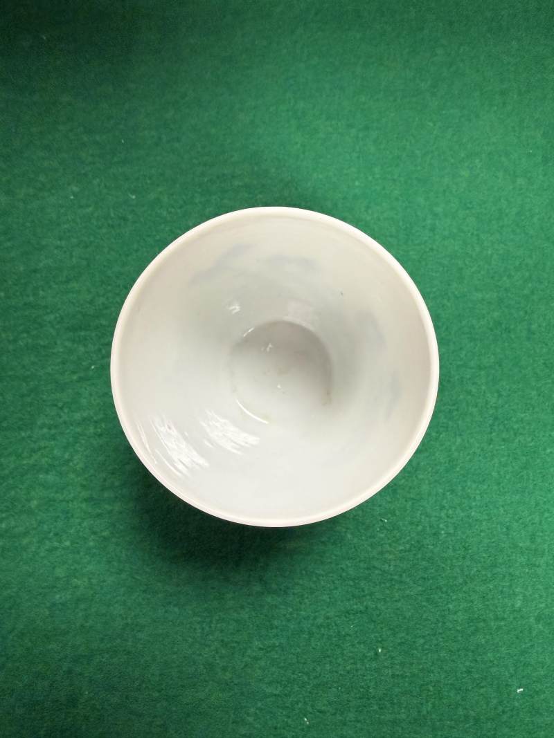 清康熙 青花高士圖杯 - 图8