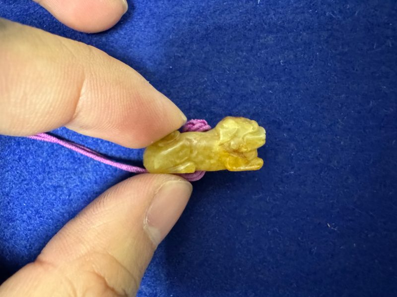 玉錐形佩和玉獸墜各一件 - 图15